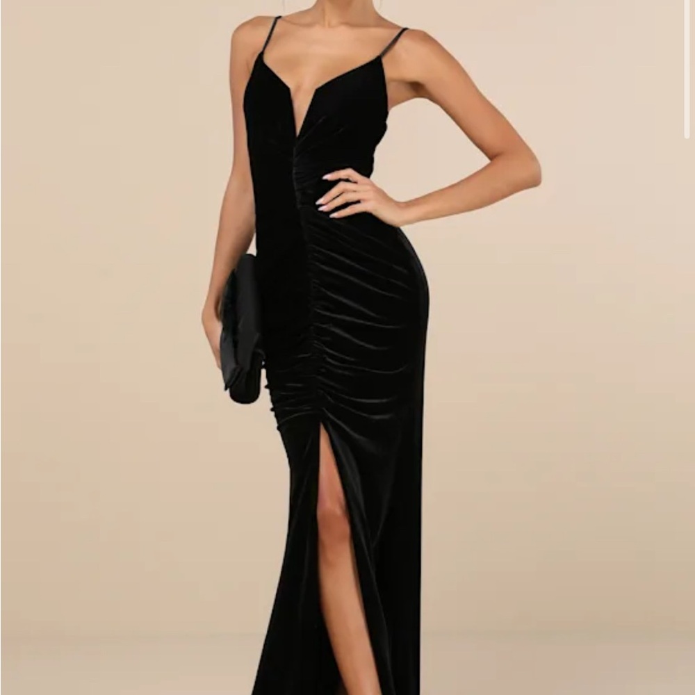 Elegant Black Evening Dress